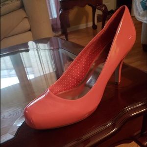 Madden Girl peach shoes
